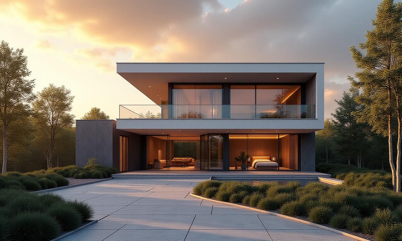 Moderan dom koji je izgradila kompanija Zelen Dom